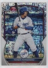 2023 Bowman Chrome Prospects Speckle Refractor 228/299 Yeiner Fernandez 0o3x