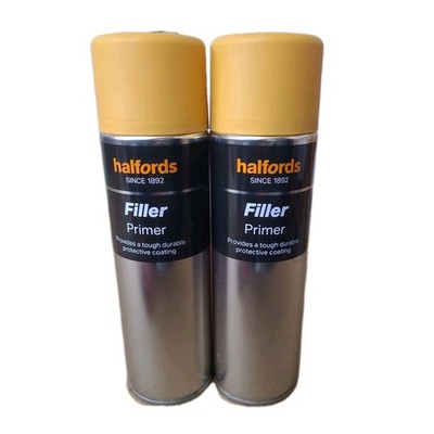 FÜLLER GRUNDIERUNG SPRAYDOSE 500ML HALFORDS X2