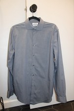 Calvin Klein Men's Slim Fit Performance Non-Iron Button Shirt, Size 15.5 34/35
