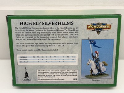 Bits Warhammer – 5 Embouts D'épée Pour Casques Argentés Hauts Elfes (Games Workshop) Non Montés