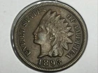 1893 Indian Cent in extra fine