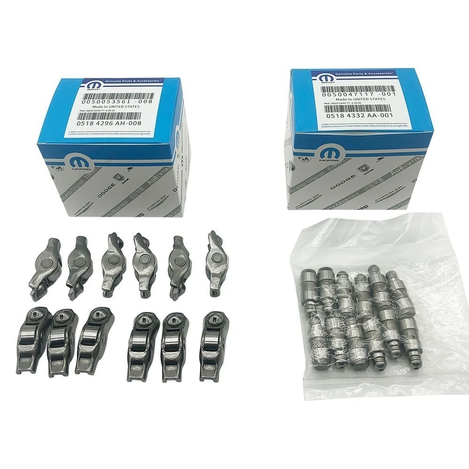 (24)OEM 12Pcs Arms 5184296AH&12Pcs Lifters 5184332AA for 11-19Chrysler Dodge Ram — 第 3/4 张图片
