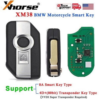XHORSE For BMW Motorcycle Smart Card Key With Shell For VVDI2 and Key Tool Plus