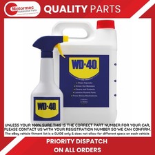 WD-40 Multi-Use Lubricant With 5L Sprayer 44506 Cleans Protects and Lubricates 8.94 per litre
