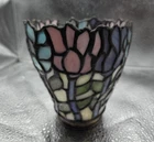 4 Piece Meyda Tiffany Stained Glass, Ceiling Fan Light Shades, Tiffany Glassware