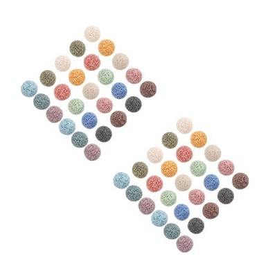 2 Pieces Aromatherapie-Perlen Aus Vulkanstein Vulkansteine Für Ätherische Öle