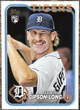 Sawyer Gipson-Long 2024 Topps Series 2 Golden Mirror Image Variation Rookie #616