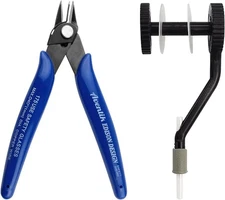 EUPHENG Fly Tying Tool Combo Fly Tying Accessories and Tools Kit, Fly Tying Bobb