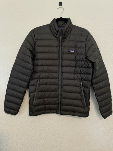 PATAGONIA piumino d'oca uomo PICCOLO puffer confezionabile 84674 nero ottimo