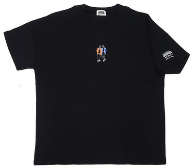 BRIGHT WIN Big Silhouette T-Shirt Black L '1st FAN MEETING IN JAPAN' Japan
