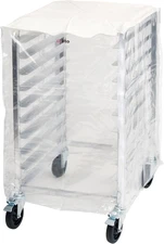 10-Tier Sheet Pan Rack Cover Clear Medium Protective Dust Cover for ALRK-10