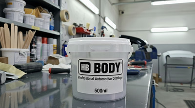 WASSERBASIERTER 2LTR einsatzbereit. Für jedes Auto senden Sie uns einfach den Lackcode. HB BODY