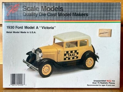 1930 Ford Model A Victoria Models Die Cast Model 4008 Makers 1:20 Scale