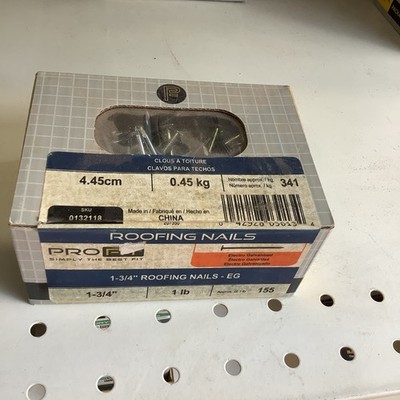 ProFIT 0132118bRoofing Nails 1-3/4  Electro Galvanized NOS