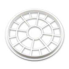 Flower Arranging Grid Acrylic Vase Grid Insert Round Flower Frog for Florists,