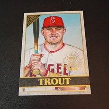 MIKE TROUT 2020 Topps Chrome TOPPS GALLERY PREVIEW #GP1 National Baseball Day 