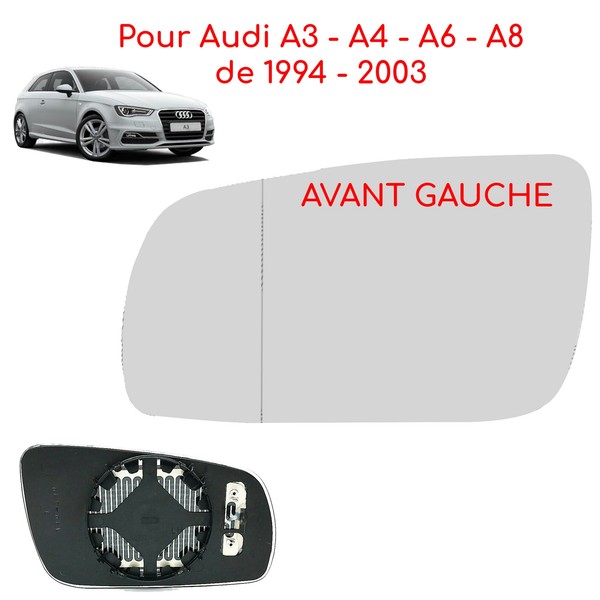 Partsline Spiegelglas Vorne Links FüR Arosa Ibiza 6K Leon Toledo 1J1857521C-image