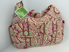 Vera Bradley Capri Melon Cargo Sling Crossbody Purse Shoulder Bag RARE NWT