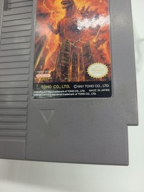 Cartucho Godzilla 2 Nintendo NES Aut&eacute;ntico con Estuche de Terceros Probado