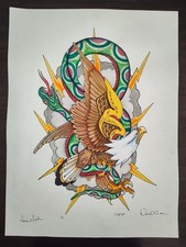 Tattoo Studio Flash Art Original, No Prints