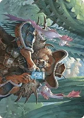 1x Art Series (21/54) - Doc Aurlock, Grizzled Genius MTG Outlaws of Thunder Junc