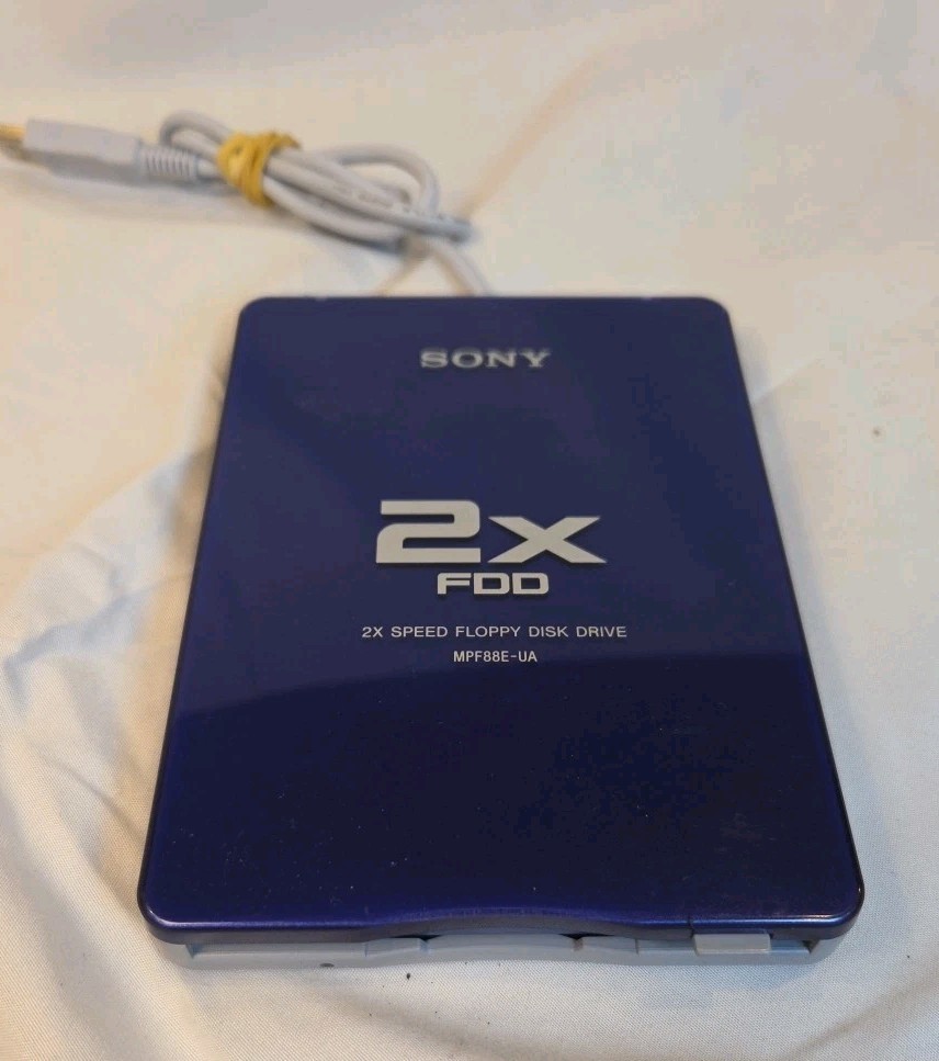 Sony USB External 3.5" Floppy Disk Drive