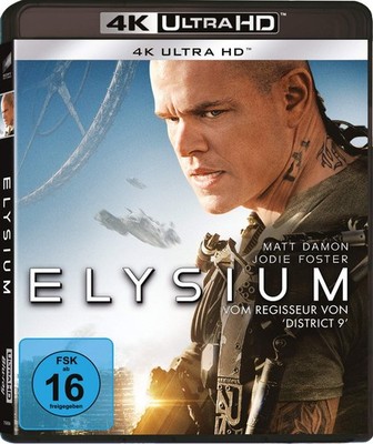 Elysium 4K   (English audio. English subtitles) (4K UHD Blu-ray) (UK IMPORT)