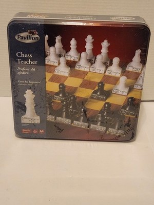Pavilion Chess Teacher For Beginners Learn To Play Chess NEW Sealed Box