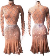 Tassel Latin Dance Dress Clothing Salsa Costume Ballroom Competition SMOOTH