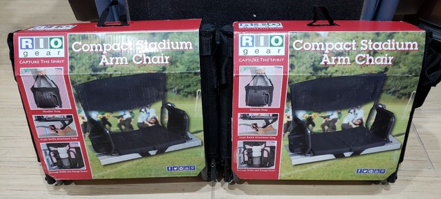 rio gear bleacher boss compact stadium seat