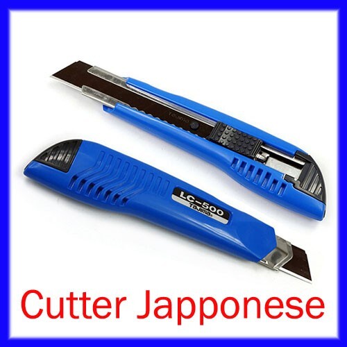 CUTTER ENDURA C500 JAPANISCH MM 18 + 2 ERSATZKLINGEN VERSCHIEDENE FARBEN - Bild 1 von 6