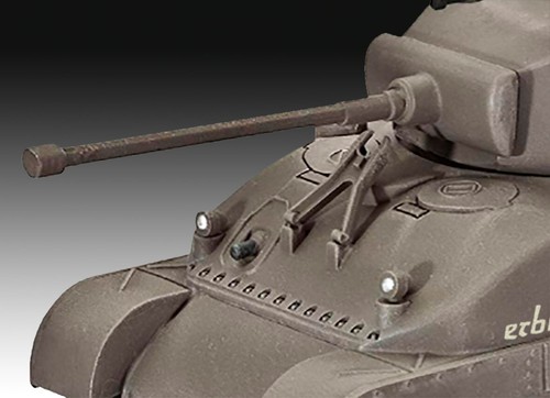Revell 03290 M4A1 Sherman Tank Plastic Kit - Picture 3 of 3