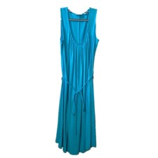    NWT New York  Company Teal Sleeveless Shift Dress  Size M  Casual Chic   