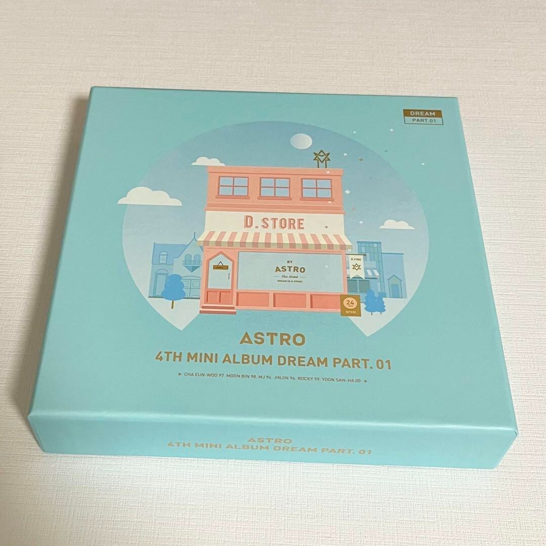 ASTRO Moonbin Autographed DREAM PART.01 K-pop Super Rare | eBay