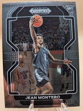2022 Panini Prizm Draft Picks Jean Montero Rookie Basketball Card RC #89