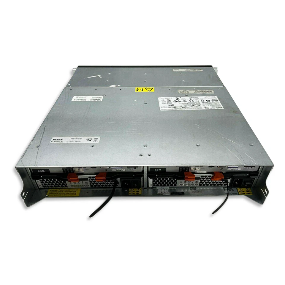 IBM 2U 24 Bahías SAS 2 6 Gbps Unidad Disco Expansor Almacenamiento JBOD SAN Estante con Caddies Foto 2 de 4