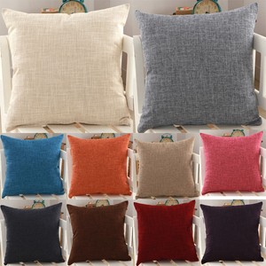 plain coloured cushion covers