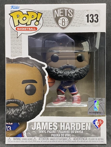 Funko Pop! NBA Basketball: James Harden #133 Brooklyn Nets