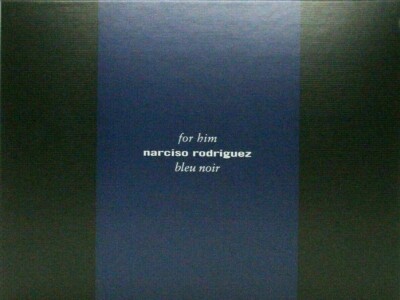 NARCISO RODRIGUEZ BLEU NOIR FOR HIM 3 PCS GIFT SET EDT 3.3 Oz, SHOWER GEL x 2 pc