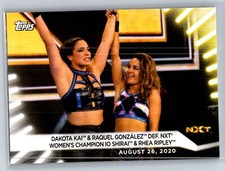 2021 Topps WWE Women's Division #69 Dakota Kai & Raquel González