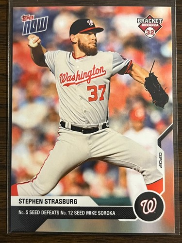 2020 Topps Now BB1-21 Stephen Strasburg