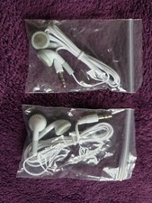 2 Sets Long Wire Earbuds/Earphones For Smartphone iPhone Samsung Android 3.5MM J