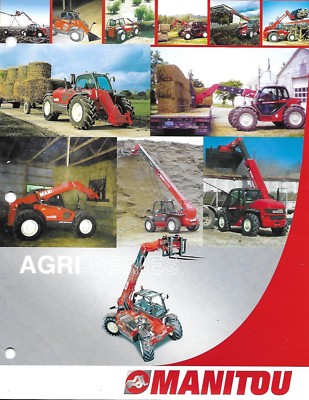 MANITOU NORTH AMERICA AGRI-SERIES SALES DEALER BROCHURE WACO TEXAS LIFT TRUCKS