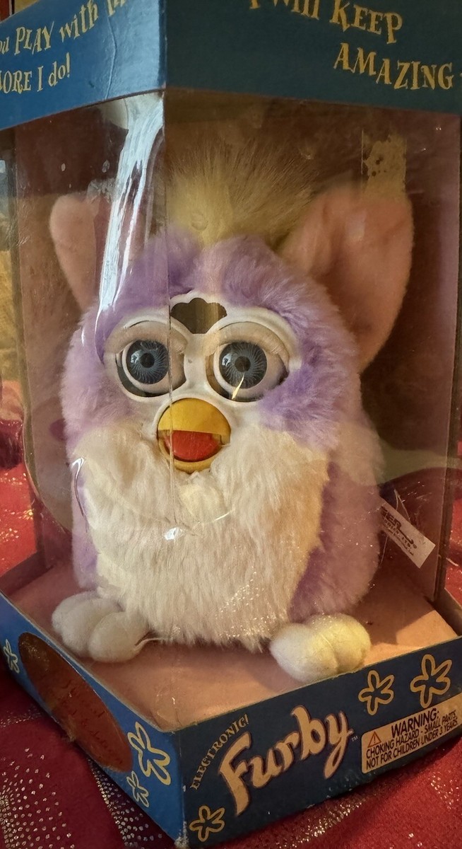 Furby Electronic LAVENDER PURPLE. Free pedunts Necklace On Your