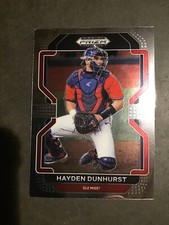 2022 Prizm Draft Baseball Hayden Dunhurst Base Card Kansas City Royals