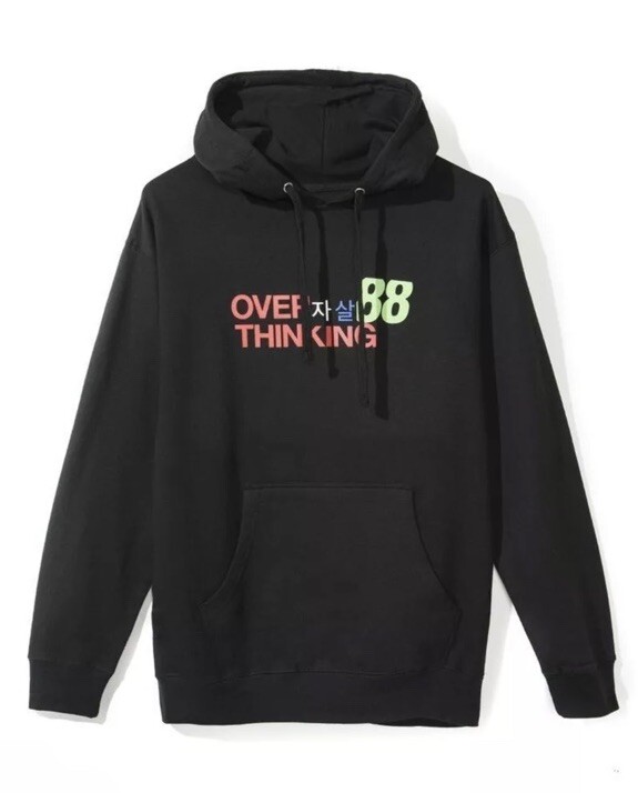 Anti Social Social Club ASSC Over Time Over Thinking 88 Black