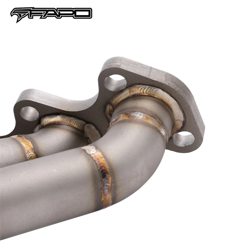 Colector turbo único FAPO para Toyota Supra Mk4 JZA80 2JZGT T4 HORARIO 40 Foto 4 de 4