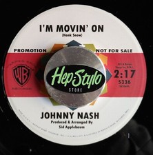 45Re✦JOHNNY NASH✦"I'm Movin' On /Cigareet…
