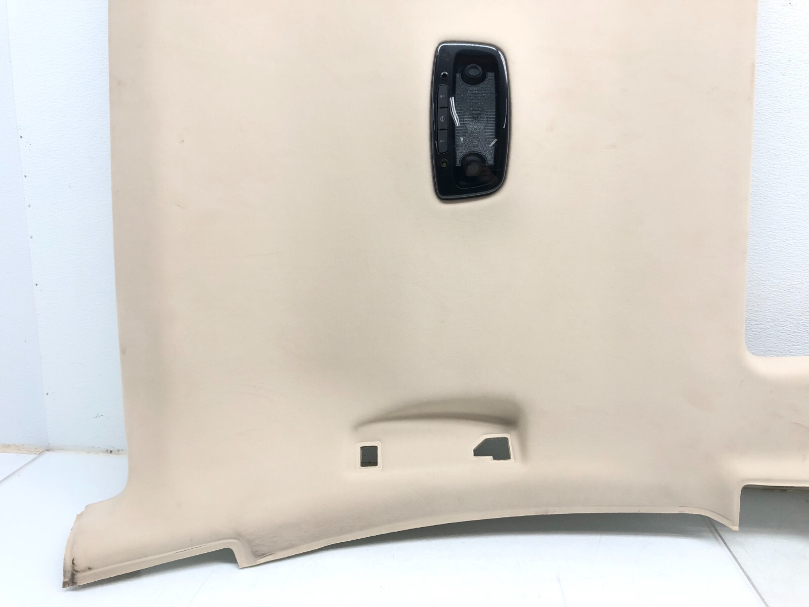 2014-2017 MASERATI GHIBLI S INTERIOR HEADLINER TRIM COVER W/ DOME LIGHT OEM.