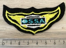 écusson OSSA brodé années 1990s -  7 cms